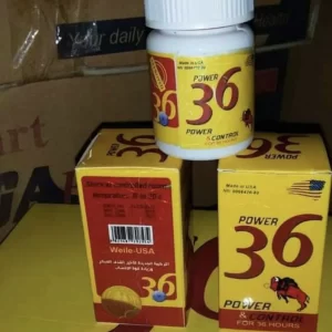 Power 36 باور ٣٦ اقراص مقوي للانتصاب ومؤخر القذف